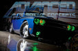 Blue challenger with green halos and AAC logo