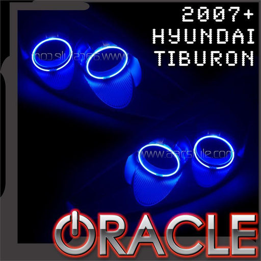 2007-2008 Hyundai Tiburon LED Headlight Halo Kit
