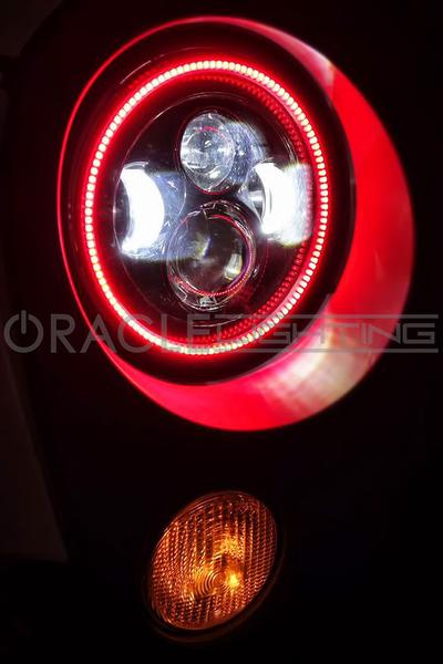 ORACLE Lighting 7" High Powered LED Headlights (Pair) - Black Bezel