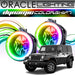 2007-2017 Jeep Wrangler Dynamic ColorSHIFT Fog Light Halo Kit