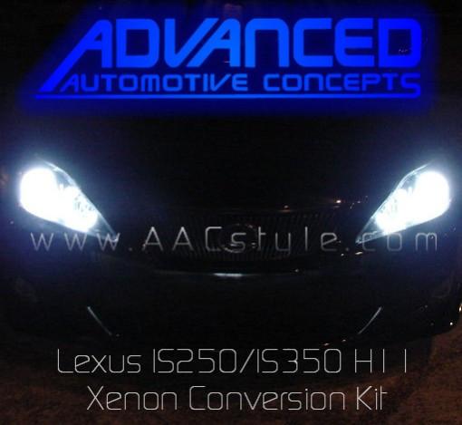 Lexus IS250/IS350 Headlight & Fog Xenon Conversion Kit