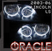 2003-2006 Lincoln LS LED Headlight Halo Kit