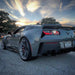 Lifestyle image of C7 corvette with rear sidemarkers turned on