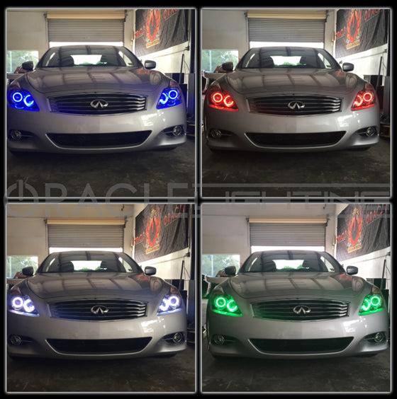 ORACLE Lighting 2014-2015 Infiniti Q60 LED Headlight Halo Kit