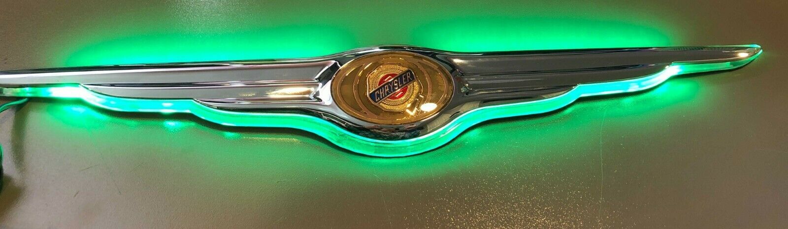 Oracle Gen I Chrysler Illuminated LED Colorshift Rear Wing Emblem - 3002-333 - CLEARANCE