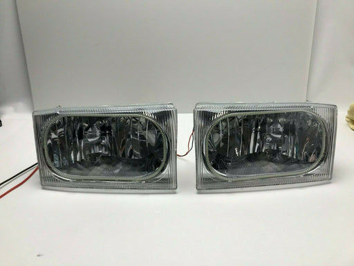 1999-2004 Ford F-250 / F-350 White LED Halo Pre-Assembled Headlights