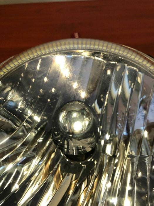 Used 2007-2016 Jeep Wrangler JK Headlights with White LED Halos - Clearance