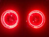 2007-2014 Toyota FJ Cruiser Headlights with Red Halos