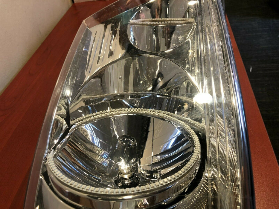 USED 2005-2008 FORD F-150 PRE-ASSEMBLED HEADLIGHTS- CHROME - AMBER 7043-005 - CLEARANCE