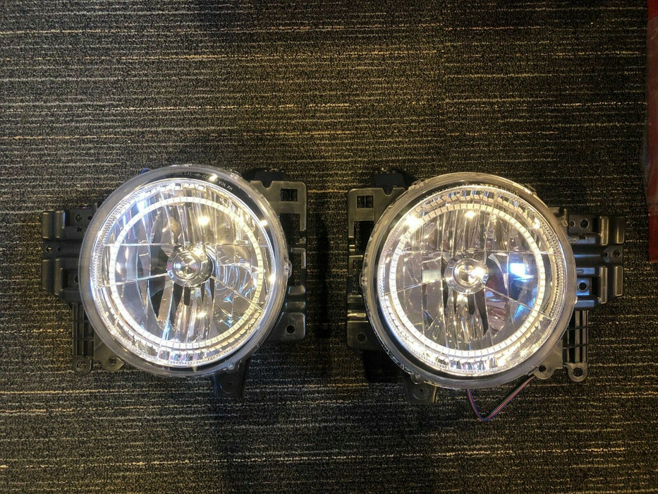 ORACLE 2007-14 TOYOTA FJ CRUISER HEADLIGHTS WITH COLORSHIFT HALOS 7093-334 - CLEARANCE