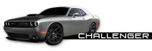 Silver Dodge Challenger