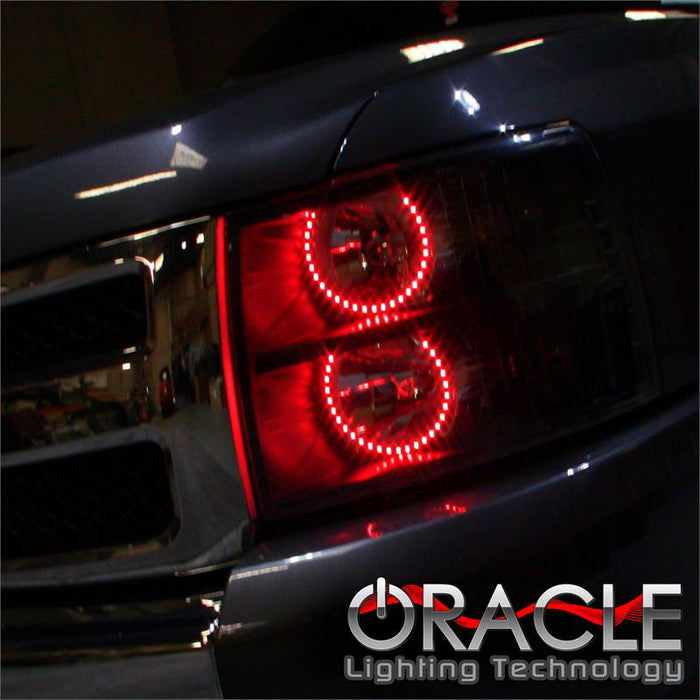 ORACLE Lighting 2007-2013 GMC Sierra LED Headlight Halo Kit (Round Style)