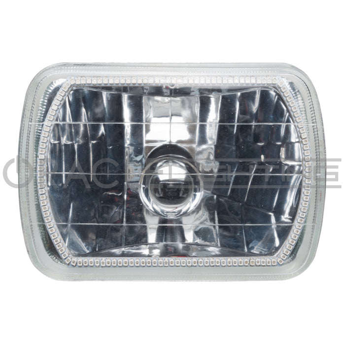 ORACLE Sealed Beam 7x6 H6054 Headlight with Pre-Installed SMD Halo