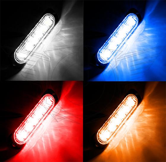 ORACLE Lighting 6 LED Slim Strobe Light- Flush Lighthead
