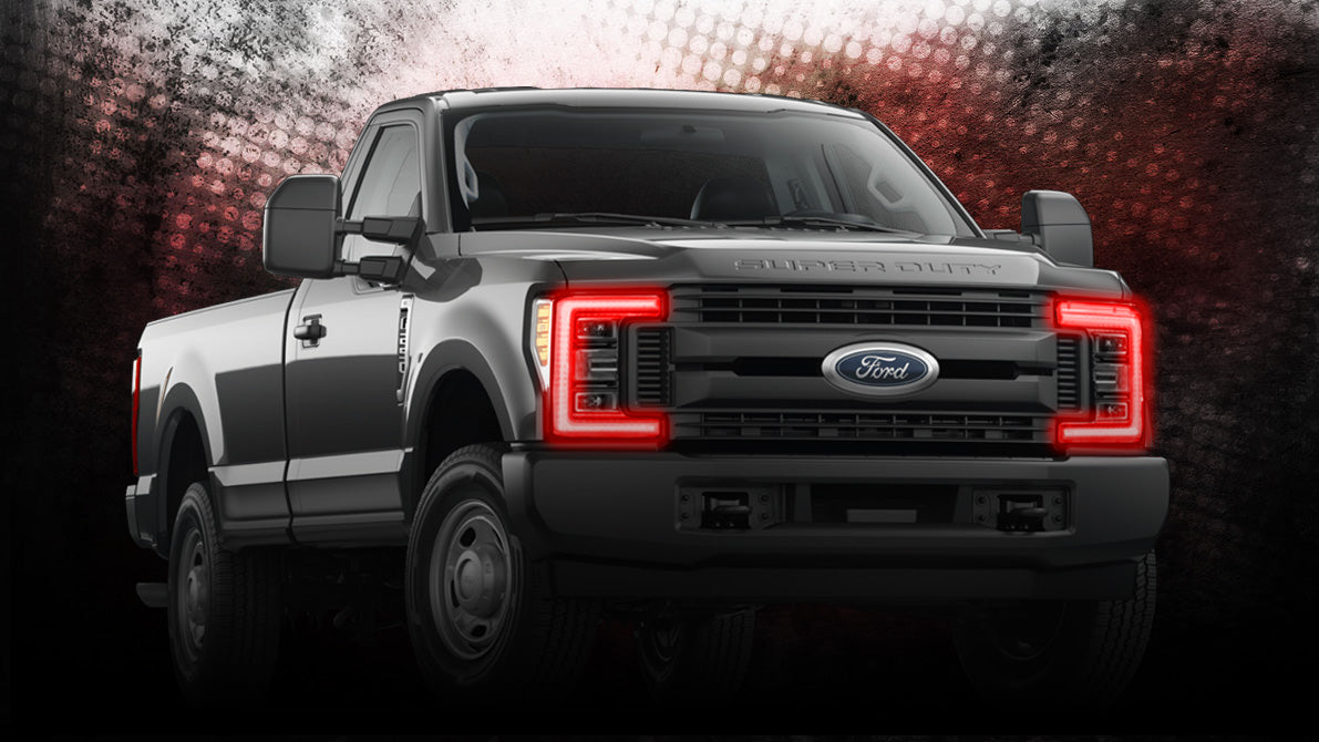 ORACLE Lighting 2017-2019 Ford F-250 /F-350 Superduty ColorSHIFT Headlight DRL Upgrade Kit