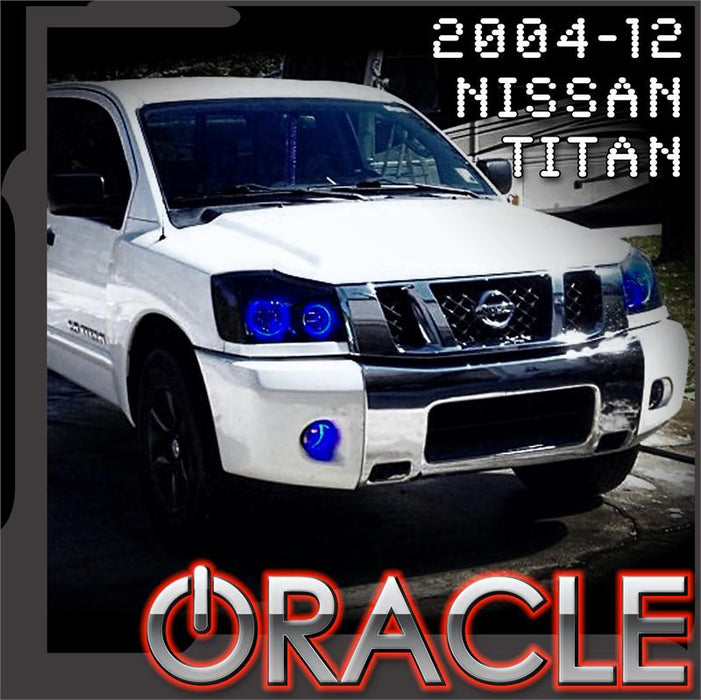 2004-2015 Nissan Titan LED Headlight Halo Kit