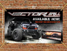 Vector Grill 60” x 30” Banner